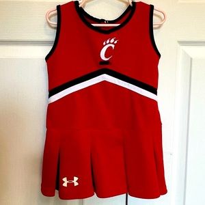 UA 3T cheerleading costume University of Cincinnati